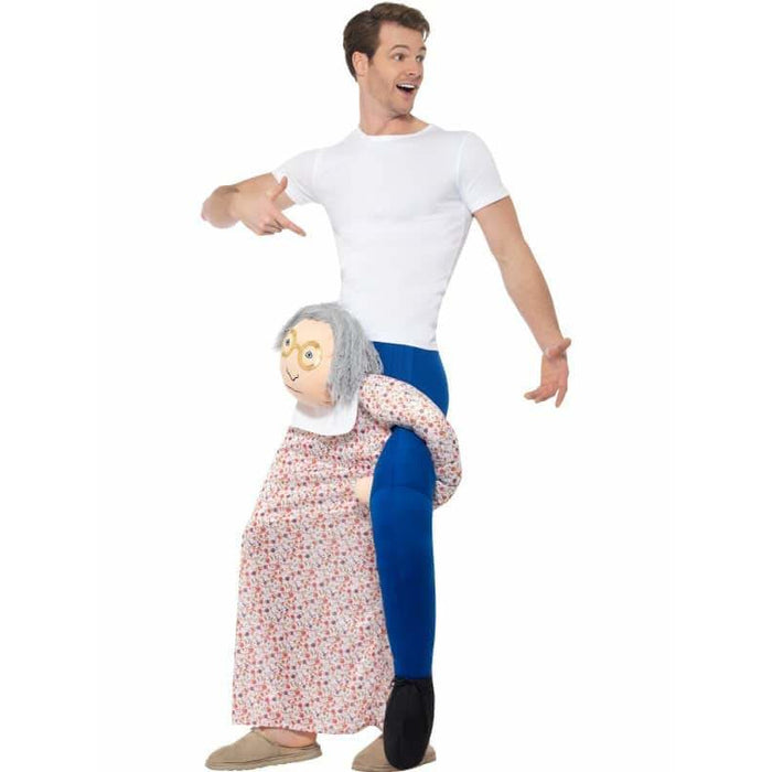 Piggyback Grandma Costume