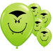 5" Smile Face Dracula Latex Balloons 100pk