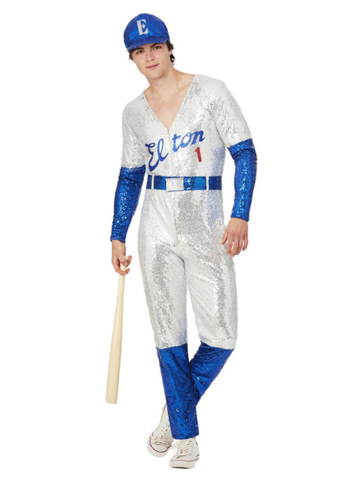 Elton John Deluxe Sequin Baseball Costume