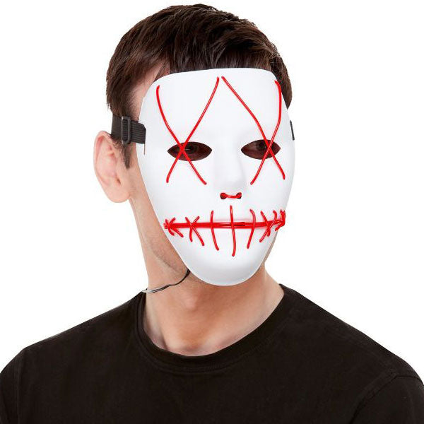 Neon Stitch Face Mask