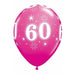 60 Wild Berry Sparkles Latex Balloons 25ct