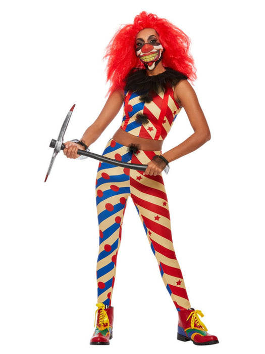 Creepy Clown Lady Costume