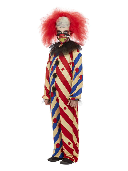 Creepy Clown Boy Costume