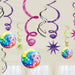 70s Disco Fever Swirl Decorations
