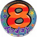 8 Today Girl Big Badge