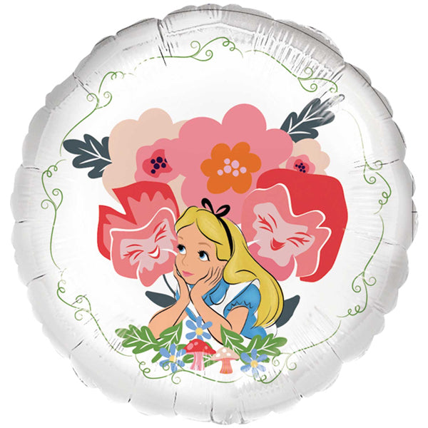 18" Disney Alice In Wonderland Foil Balloon