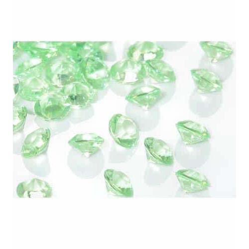 Apple Green Tiny Table Diamantes