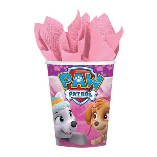 Pink Paw Patrol Party Cups 8pk