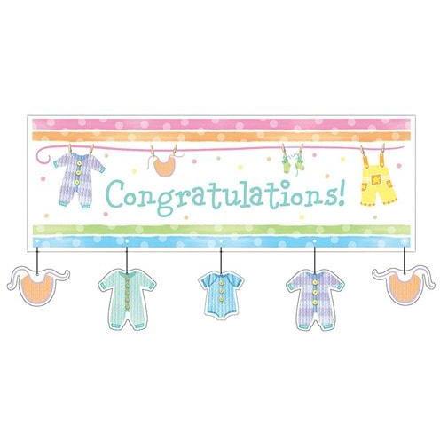 Baby Clothes Giant Banner x1