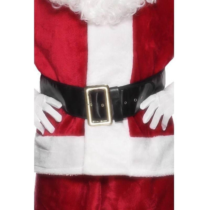 Black And Gold Santa Belt