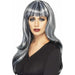 Black and White Sinister Siren Halloween Wigs