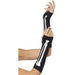 Black And White Skeleton Gloves