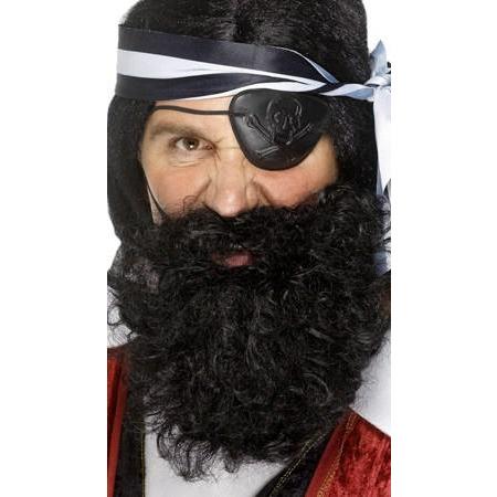 Black Deluxe Pirate Beard