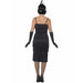 Black Fringed Flapper Costume