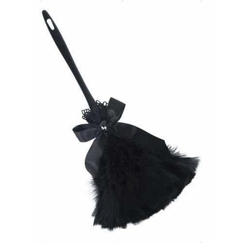 Black Gothic Feather Duster
