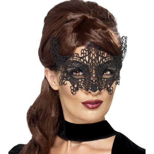 Black Swirl Eyemask