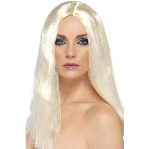 Blonde Star Style Long Female Wigs