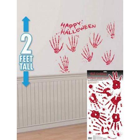 Bloody Hand Prints Sinister Wall Grabber