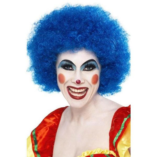 Blue Afro Wigs