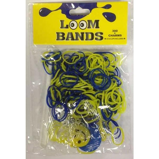 Blue And Yellow Loom Bands