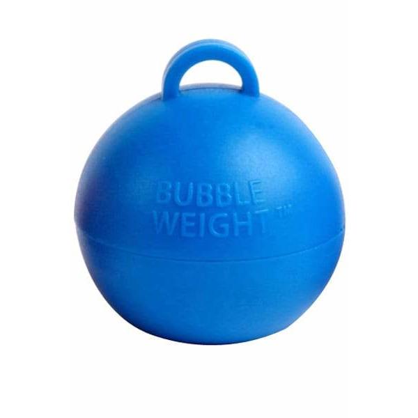 Blue Bubble Balloon Weights 1pk