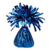 Blue Fringed Foil Balloon Weights