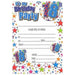 Blue Its My 18th Birthday Party Invitations