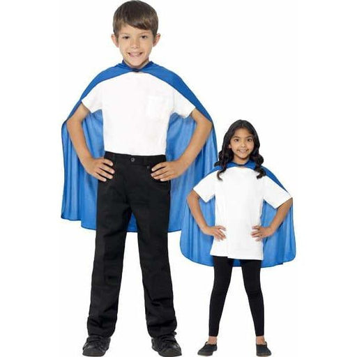 Blue Mid Length Childrens Cape