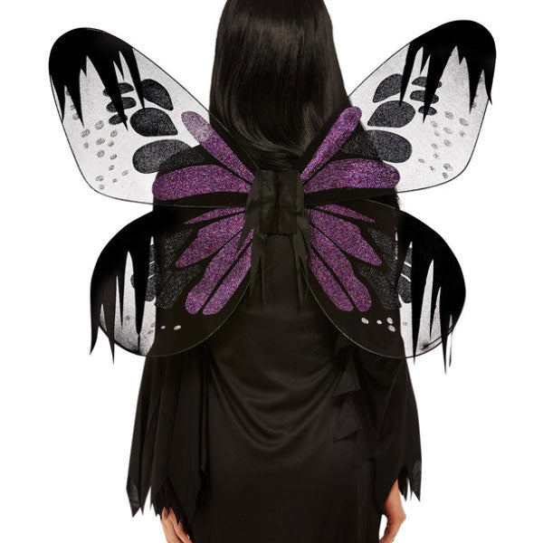 Dark Botanical Moth Wings