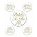 Bridal Party Buttons x 5