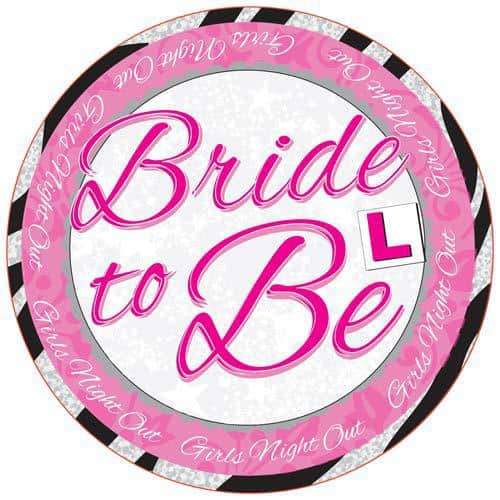 Bride To Be Party Badge