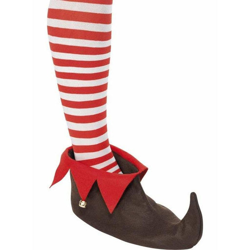 Brown And Red Elf Shoes