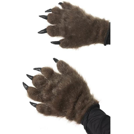 Brown Hairy Monster Hands