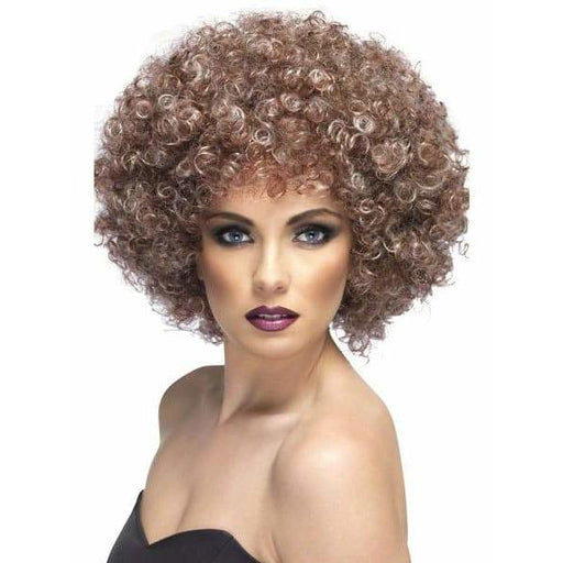 Brown Natural Looking Afro Wig