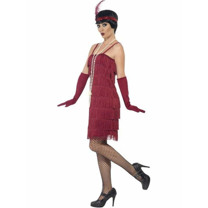 Burgundy Flapper Costume
