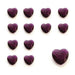 Burgundy Heart Diamantes