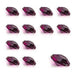 Burgundy Large Diamantes