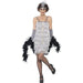 Silver Flapper Costume
