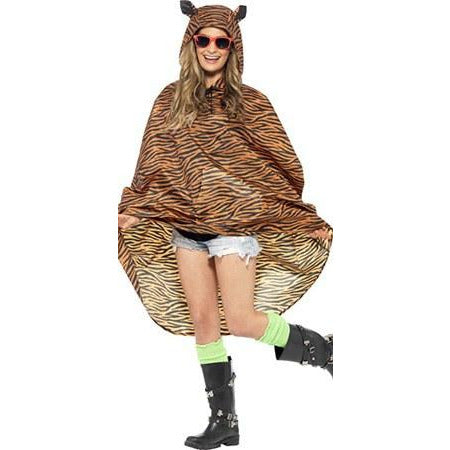 Tiger Party Poncho