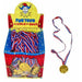 Childrens Gold Winning Plastic Medals x1