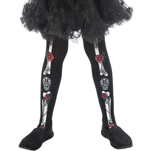 Child's Day Of The Dead Tights