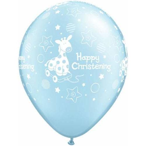 Christening Soft Giraffe Latex Balloons x25