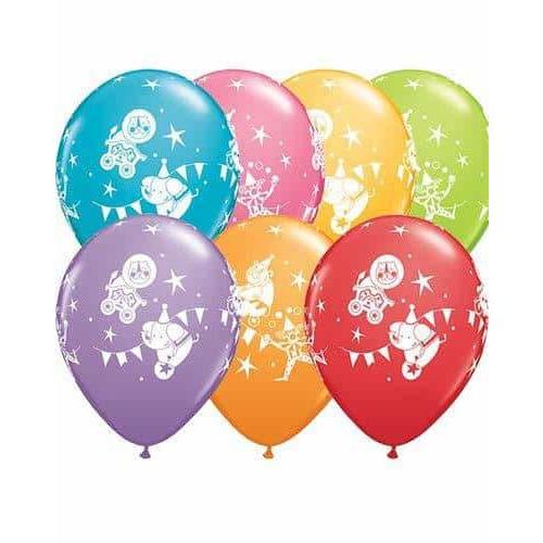 Circus Parade Latex Balloons 25ct