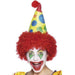 Clown Hat with Red Wig