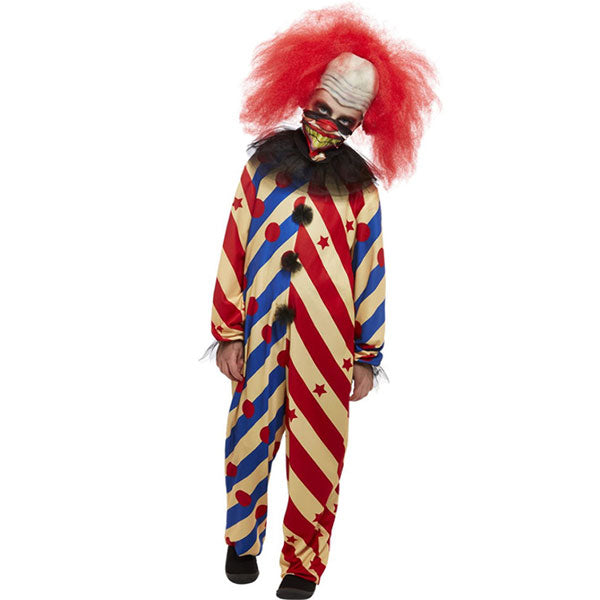 Creepy Clown Boy Costume