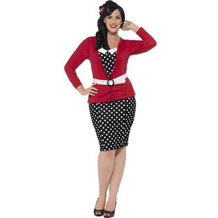 Curves 50's Pin Up Costume