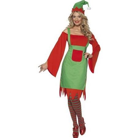cute elf dress Girls Christmas Elf Costume Dress: Handmade Holiday Party Outfit
