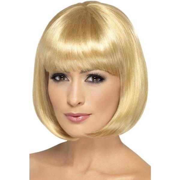 Dark Blonde Partyrama Lady Wigs With Fringe