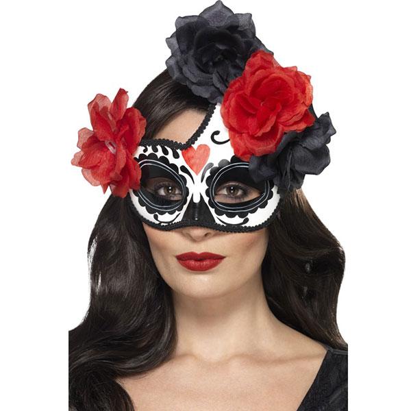 Day Of The Dead Crescent Eyemask