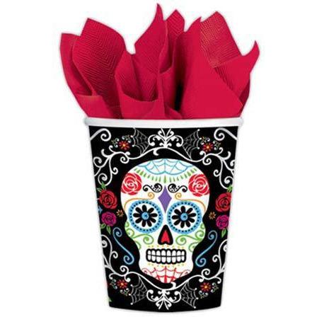 Day Of The Dead Cups 18pk